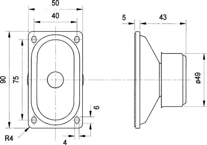 Produktbild Visaton Breitbandlautsprecher SC 5.9, 8 Ohm