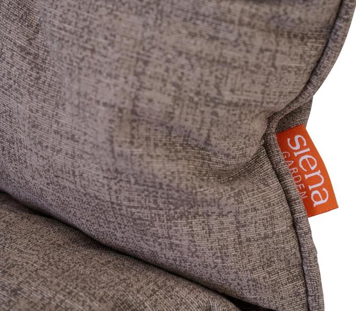Productafbeelding Siena Garden ASKELLA universeel kussen ca. 88x42x6cm Hoes van 70% katoen/30% polyester in taupe (88 x 42 cm)