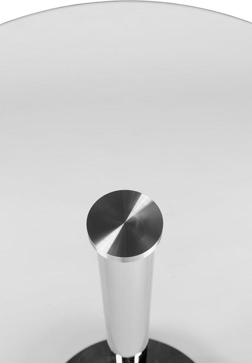 Actual product image Swisshandel24 Glass table round 105 cm, clear glass