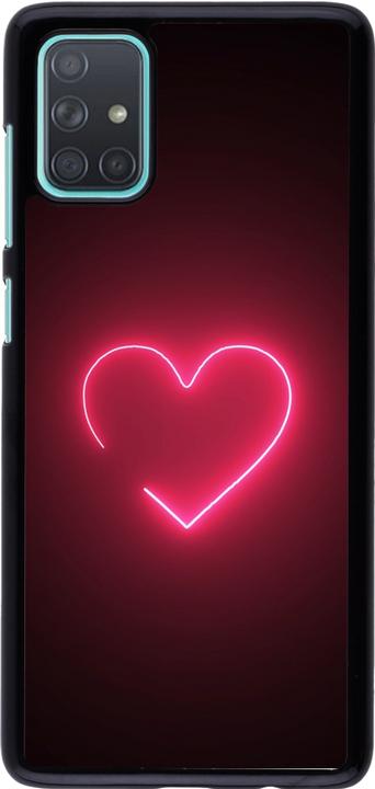 Produktbild PhoneLook Hülle Valentine 2023 single neon heart (Samsung Galaxy A71)