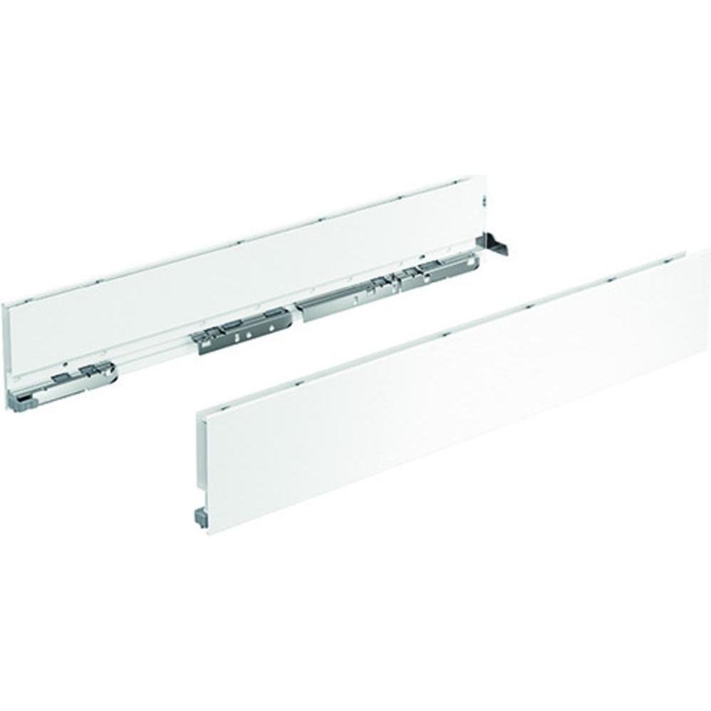 Hettich, Schubladenauszüge, Zargen-Set AvanTech YOU Höhe 101 mm, weiss