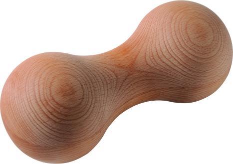 Erzi Woodroller Faszien Knochen, 8 cm, 19,5 cm (19.50 cm)