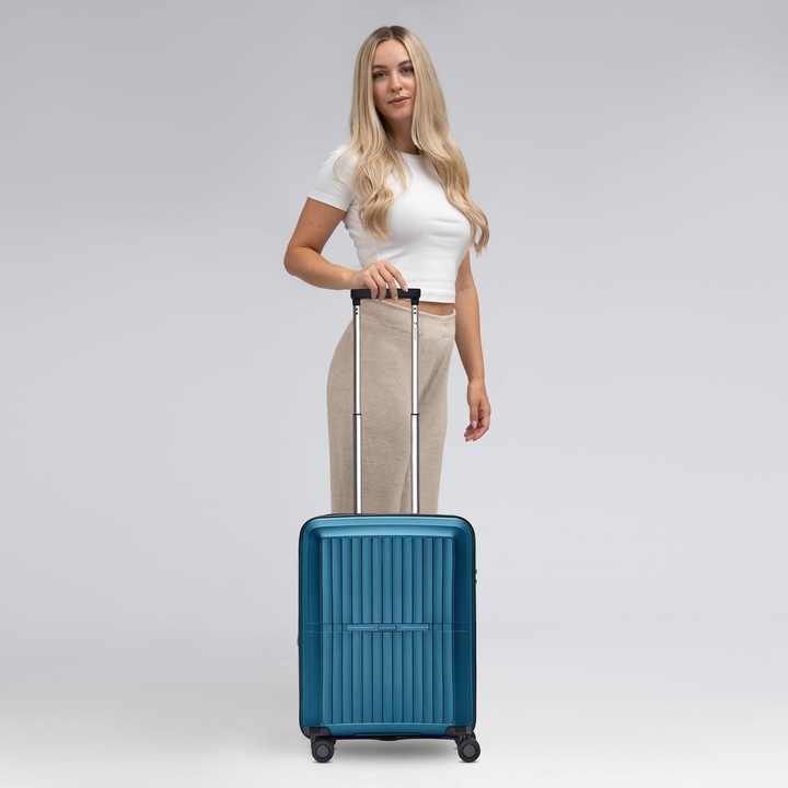 Produktbild Pactastic Collection 01 4-Rollen Kabinentrolley 55 cm mit Dehnfalte (42 l, Handgepäck (bis 50l))
