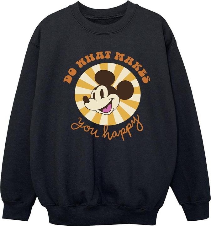 Produktbild Disney Mickey Mouse Do What Makes You Happy Sweatshirt Mädchen (140, 146)