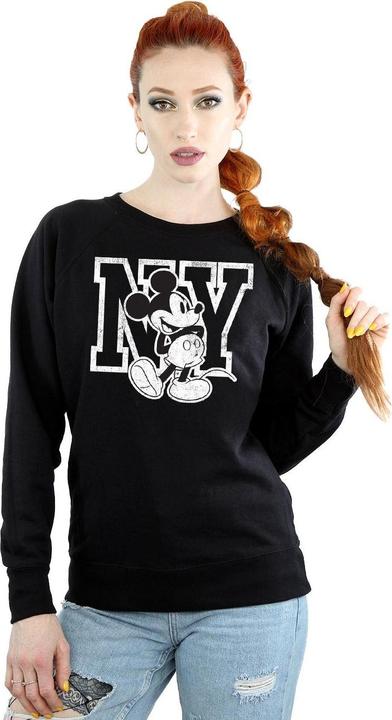 Immagine prodotto Disney Mickey Mouse NY Kicking Felpa Donna (L)