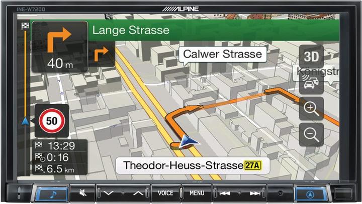 Image du produit Alpine INE-W720D (Voiture Android, Apple Carplay)
