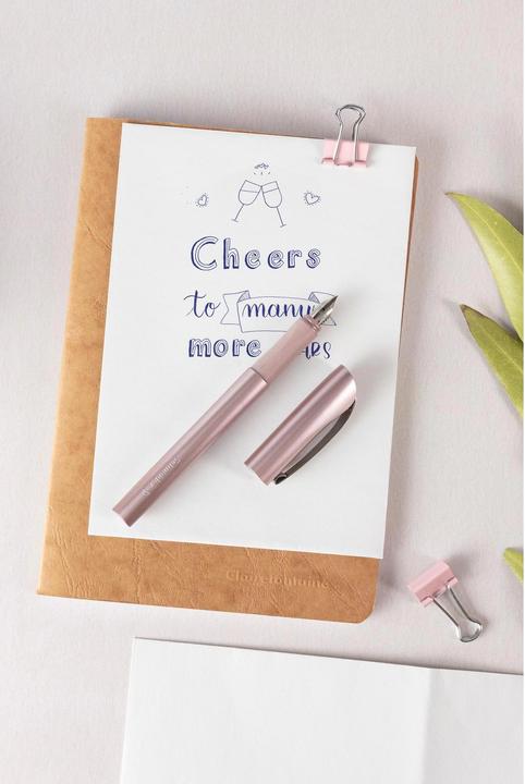 Actual product image Schneider CEOD SHINY - Rollerball (Powder Pink, 1 x)