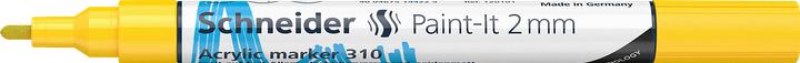 Valeurs nutritives et ingrédients Schneider Marqueur acrylique Paint-It 310 2mm jaune (1 x)