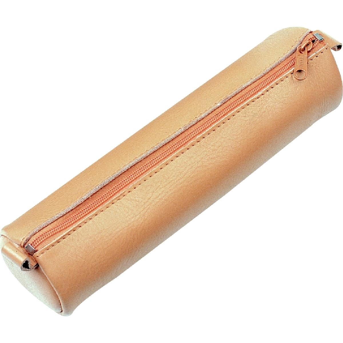 Alassio, Etui, Schlampermäppchen Werkstoff: Leder Farbe: natur
