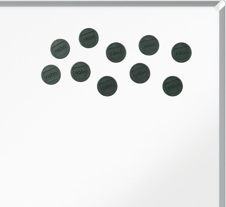 Immagine prodotto Nobo Magnete rotondo 24mm 1915291 nero 10 pezzi (10 x)