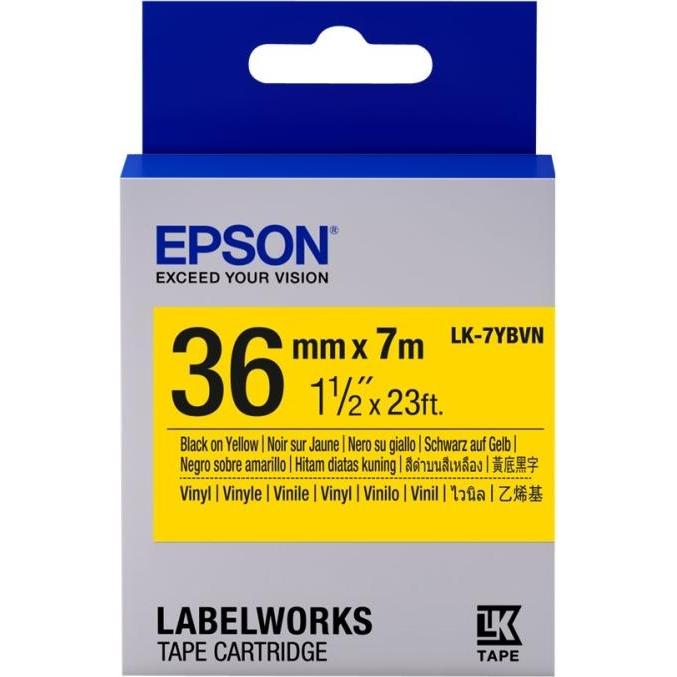 Epson, Etiketten, LK-7YBVN Vinyl
