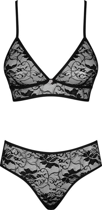 Produktbild Obsessive Kokietta 2teiliges SpitzenBHSet Schwarz (L)