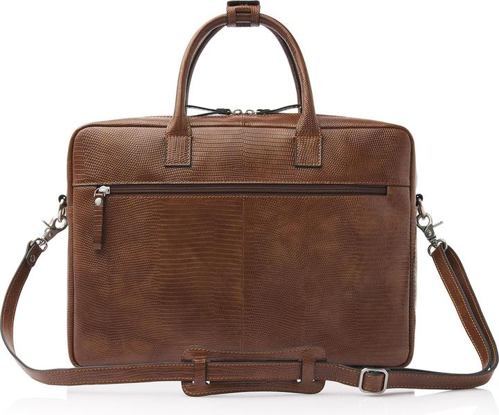 Productafbeelding Castelijn & Beerens & Beerens - Donna Ilse laptoptas 15.6 RFID | cognac -