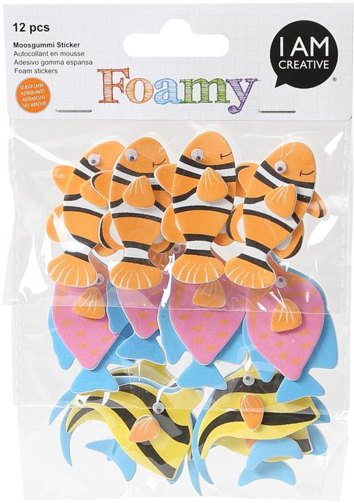 Actual product image I Am Creative Sponge rubber shapes