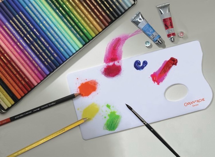 Immagine prodotto Caran d'Ache Supracolor Aquarelle Metallschachtel (Multicolore, 120 x)