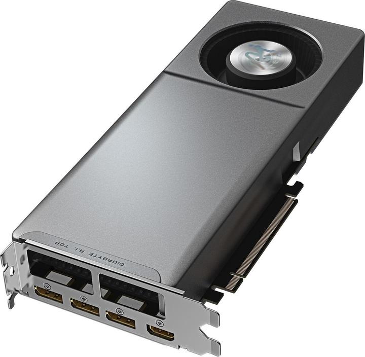 Produktbild Gigabyte AI TOP Rev 1 Grafikkarte Radeon PRO R9700 32 GB GDDR6 PCIe 5.0 x16 3 x DisplayPort HDMI (32 GB)