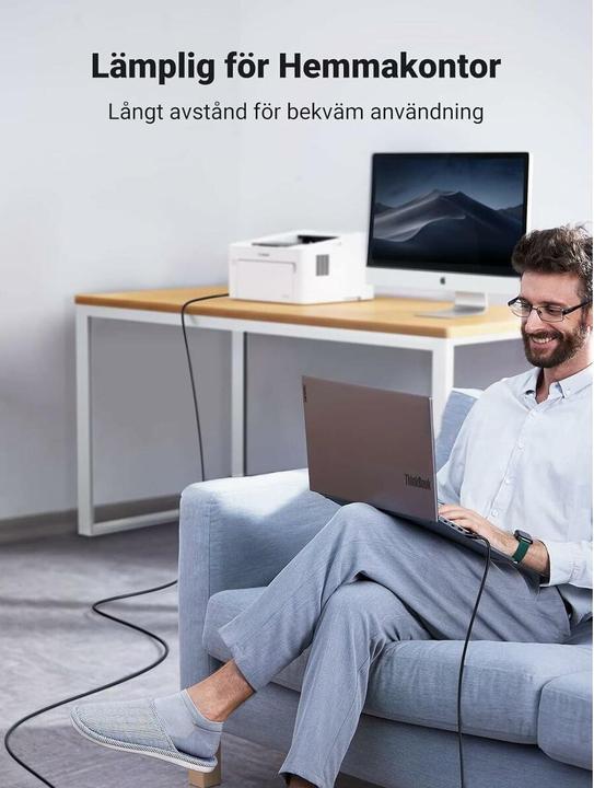 Immagine prodotto Ugreen USB A — USB B (3 m, USB 2.0)