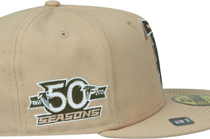 Actual product image New Era 59Fifty Fitted Cap - ANNIVERSAIRE Atlanta Falcons (7 1/8)
