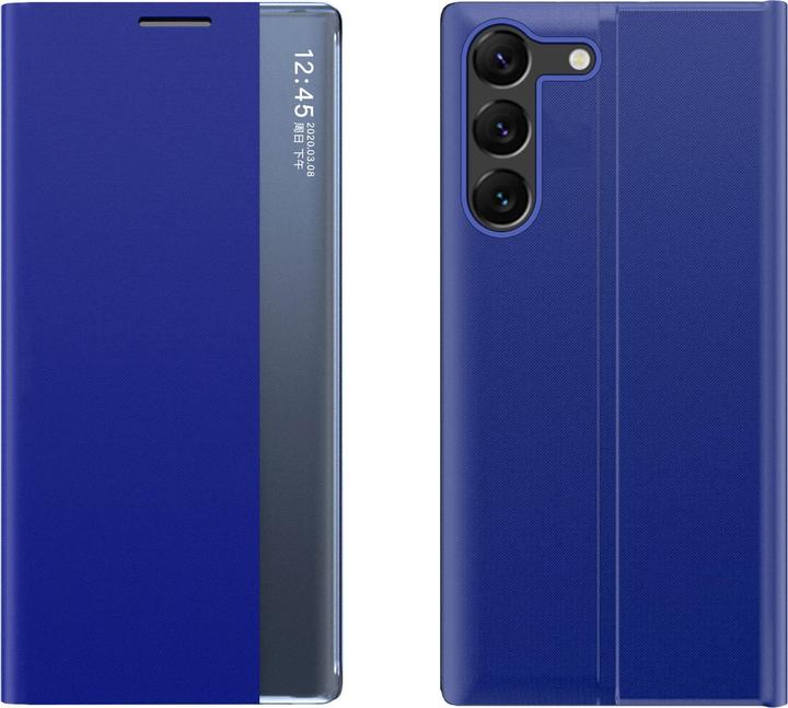 Image du produit Hurtel Nouveau Sleep View Casemit Klappe - bleu (Samsung Galaxy S24+)