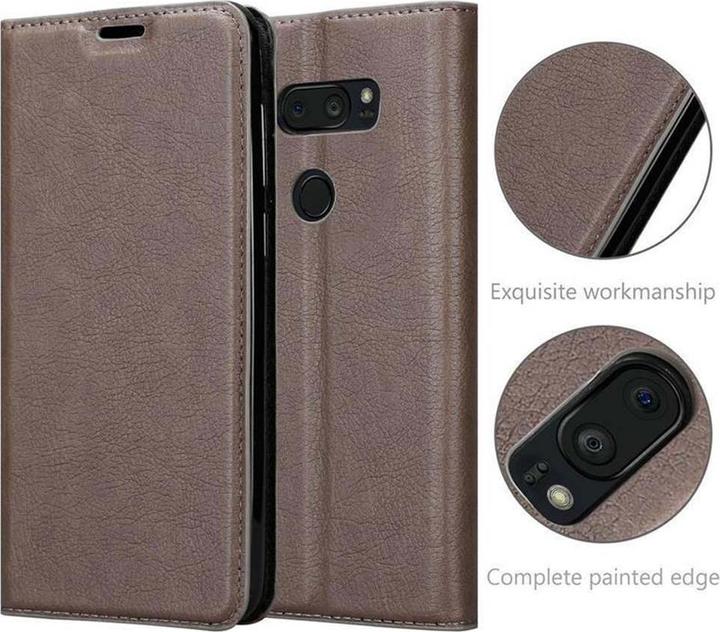 Produktbild Cadorabo Book Invisible Magnet Cover (LG V35 ThinQ)