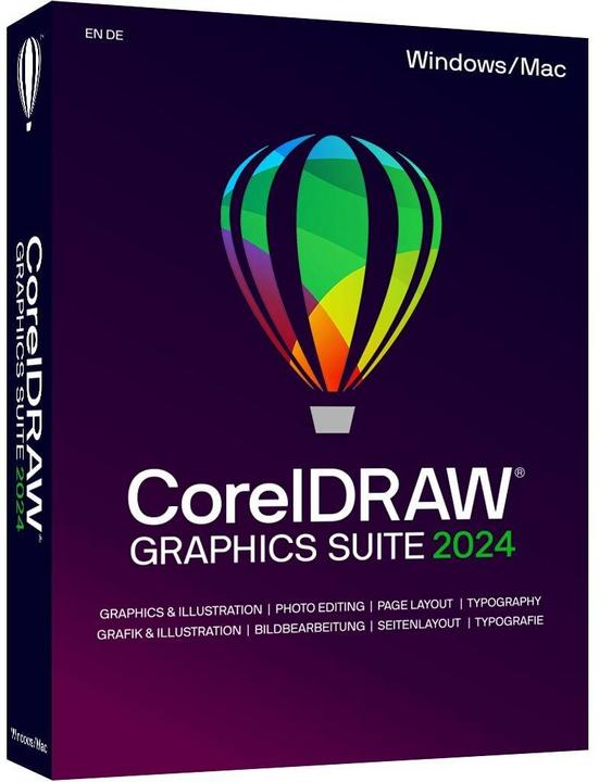 Produktbild Corel CorelDRAW Graphics Suite 2024 Win (1 User, unbegrenzt)