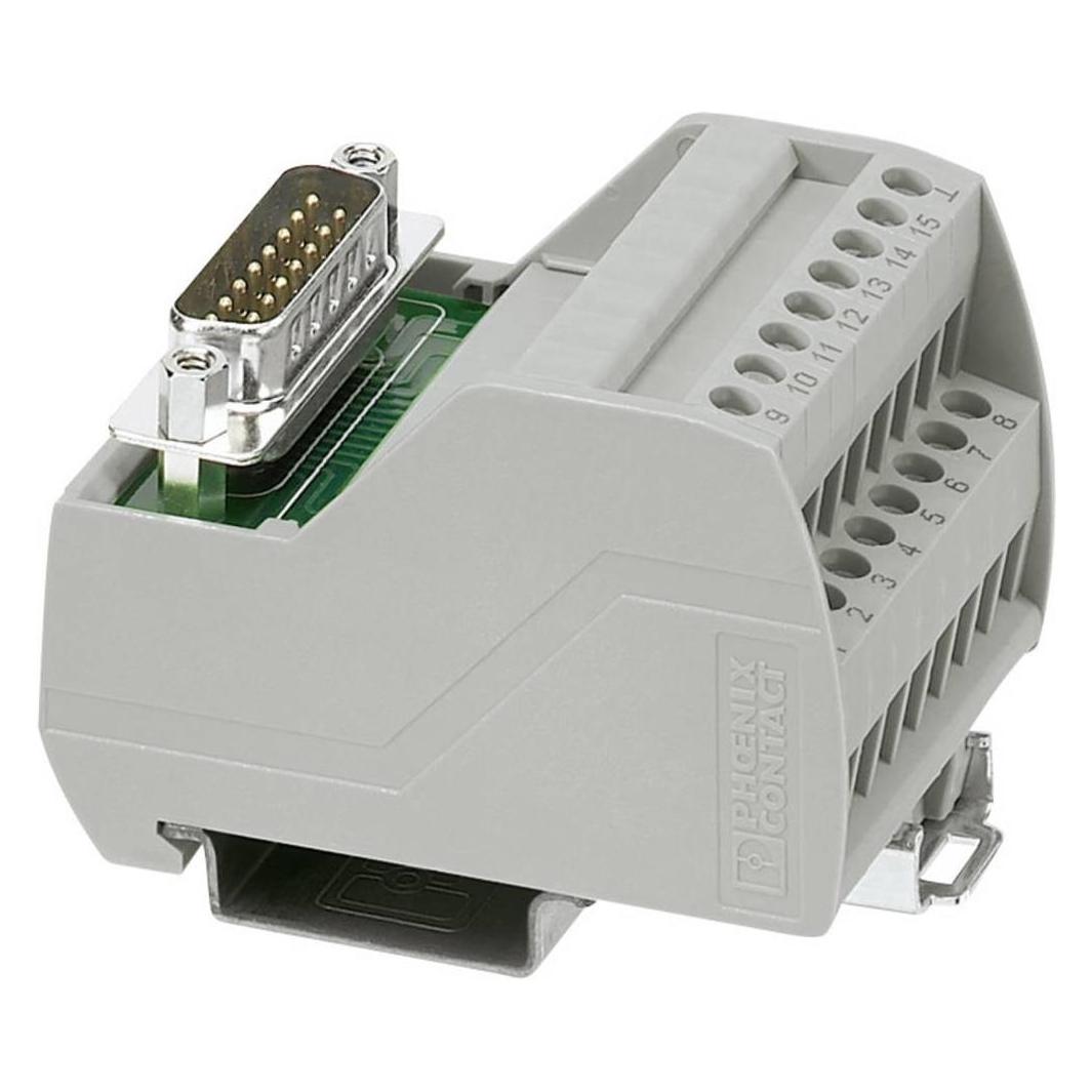 Phoenix Contact Inhoud van de module overbrengen, Kabels + Stekkers, Grijs