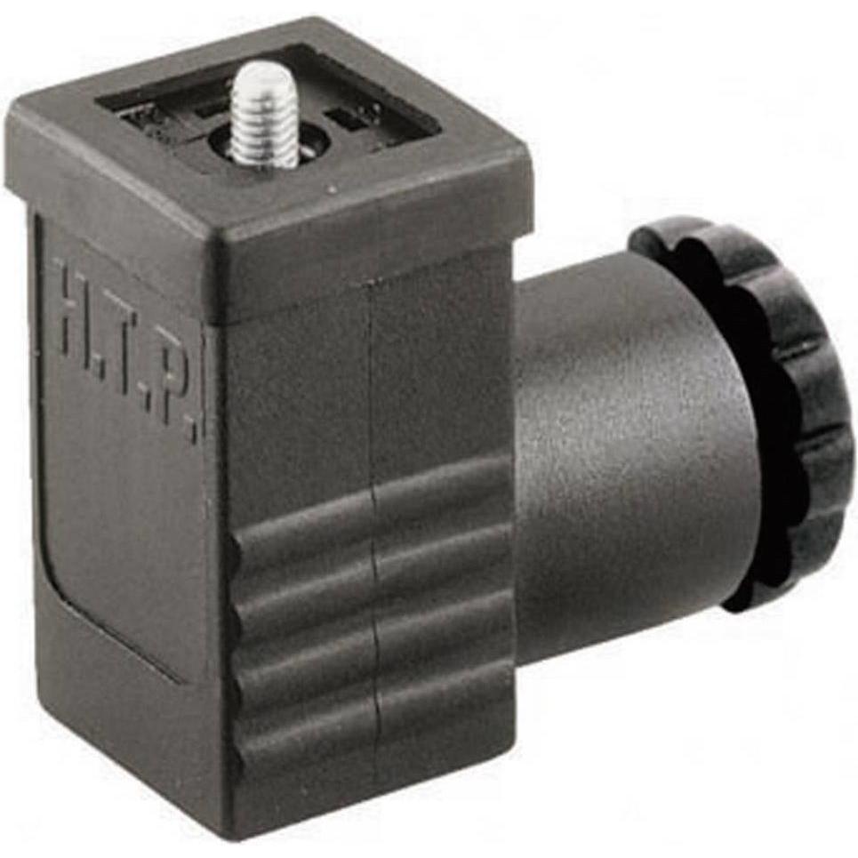 Hirschmann Leitungsdose, frei konfektioni, Elektronikkabel + Stecker, Schwarz
