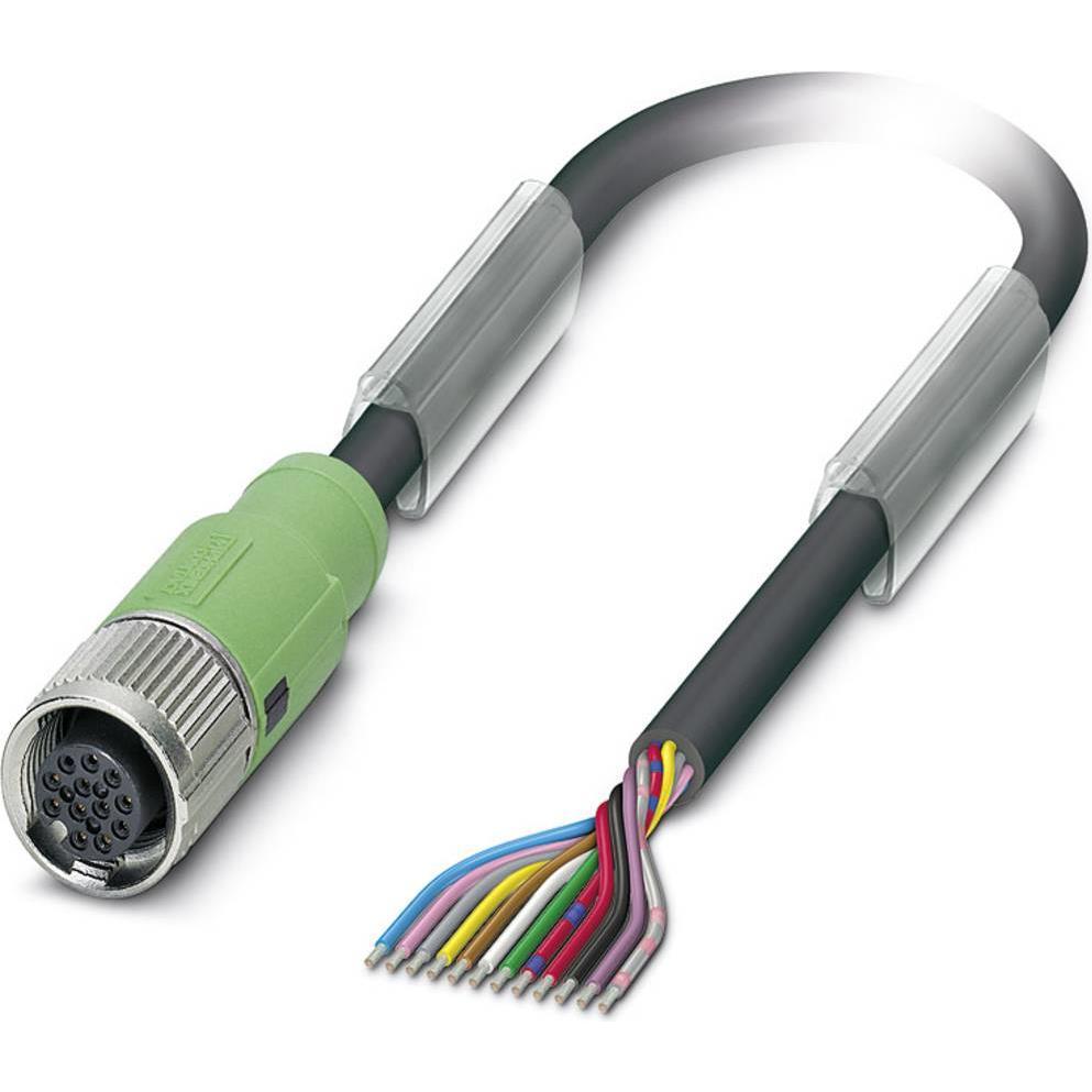 Thumbnail - Phoenix Contact Sensor-/Aktor-Steckverbinder, Elektronikkabel + Stecker, Schwarz