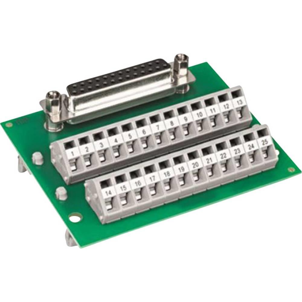 Wago Übergabebaustein D-SUB-Buchsen, Elektronikkabel + Stecker