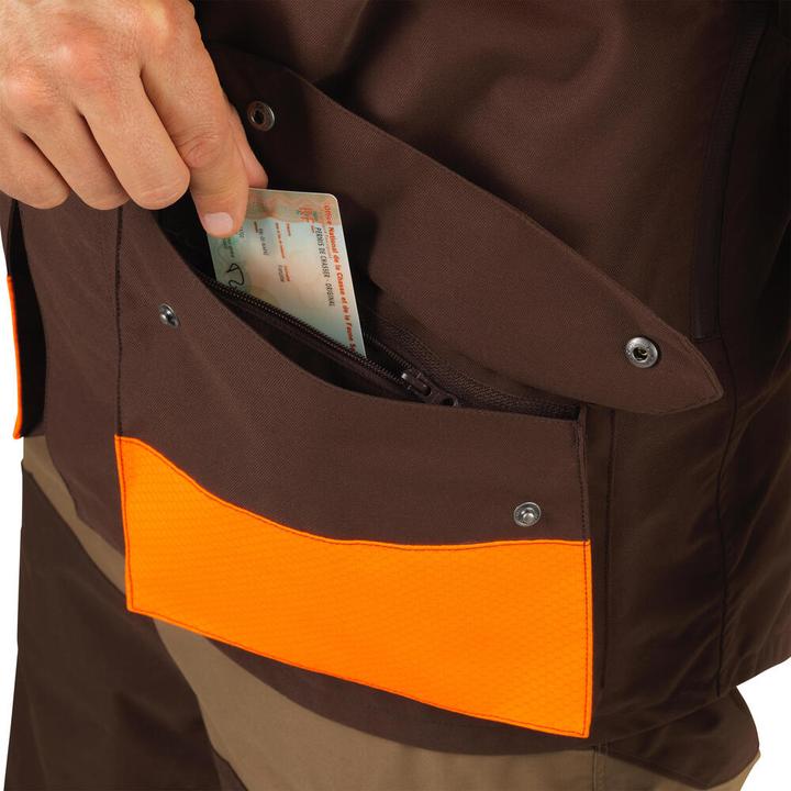 Actual product image Solognac Jacket hunting rain regular fit synthetic (3XL)