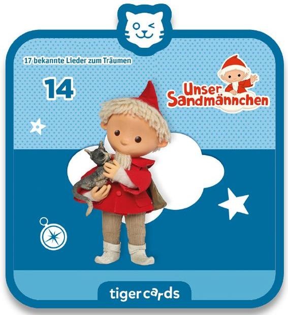 Produktbild Tigermedia Tigercard Unser Sandmännchen Die schönsten Schlaflieder 17 bekannte Lieder zum Träumen (Deutsch)