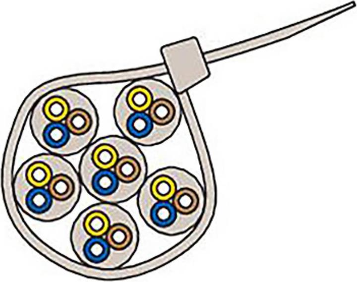 Produktbild Fischer Kabelbinder BN 3,6x300 transparent (Kunststoffkabelbinder, 300 mm, 100 Stk.)