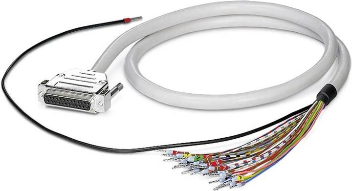 Actual product image Phoenix Contact Cable-D-25sub/F/Oe/0,25/S/1,0m