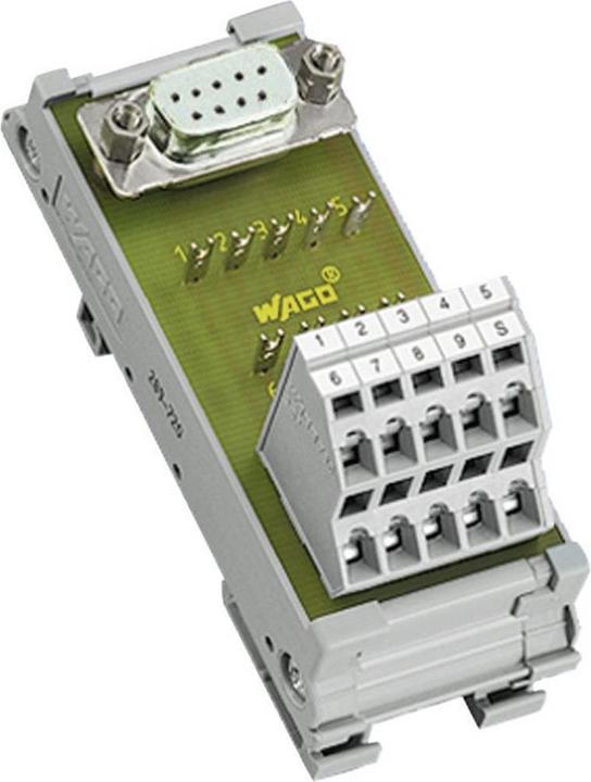 Actual product image Wago Transfer module D-SUB sockets