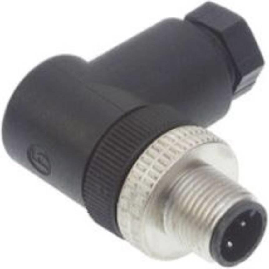 Hirschmann Sensor-/Aktor-Steckverbinder, Elektronikkabel + Stecker, Schwarz
