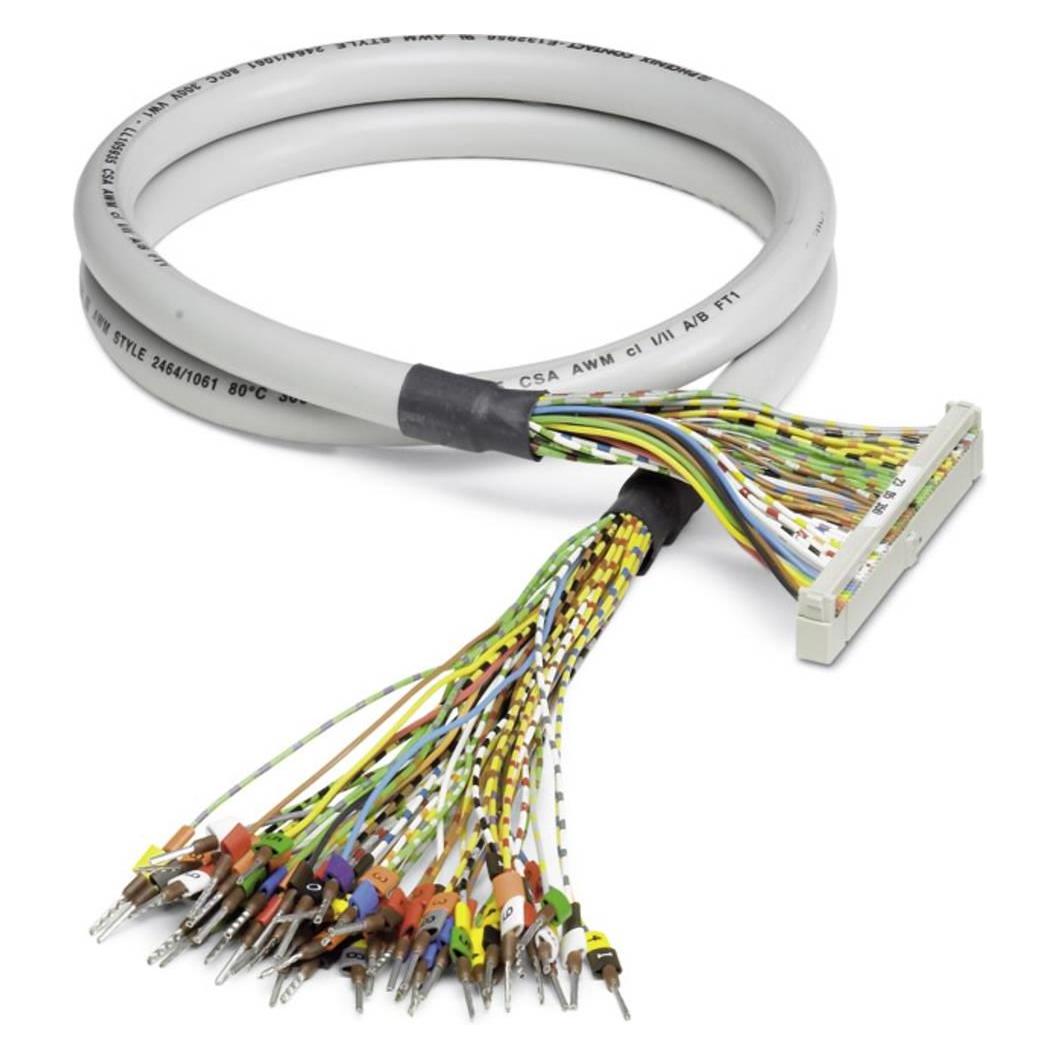 Phoenix Contact CABLE-FLK14/OE/0,14/ 200 - Kab, Elektronikkabel + Stecker, Grau