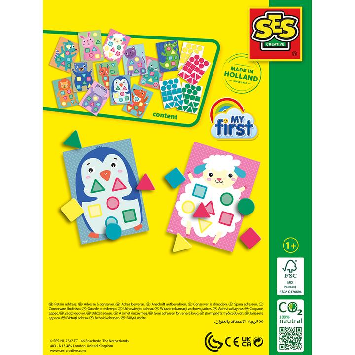 Actual product image Ses 14484 My First Sticker Mosaic