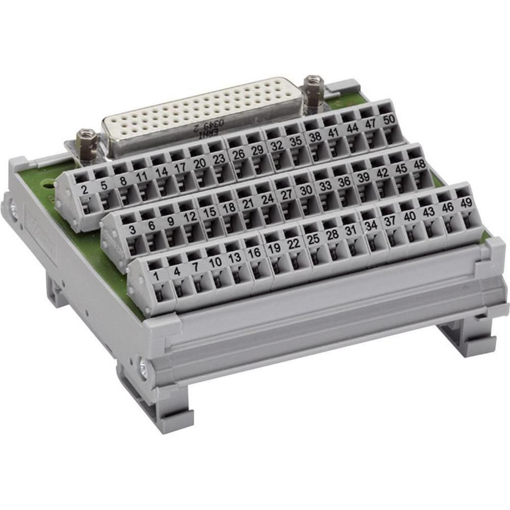 Wago Übergabebaustein D-SUB-Buchsen, Elektronikkabel + Stecker