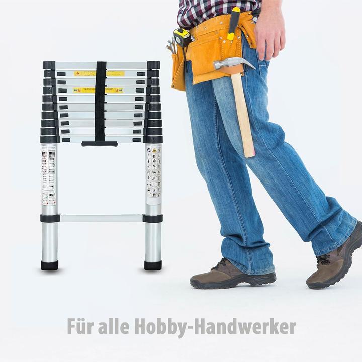 Produktbild Eaxus Teleskopleiter (Teleskopleiter, 320 cm)