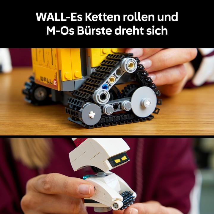 Actual product image LEGO WALL-E and EVE (43279, LEGO Disney)