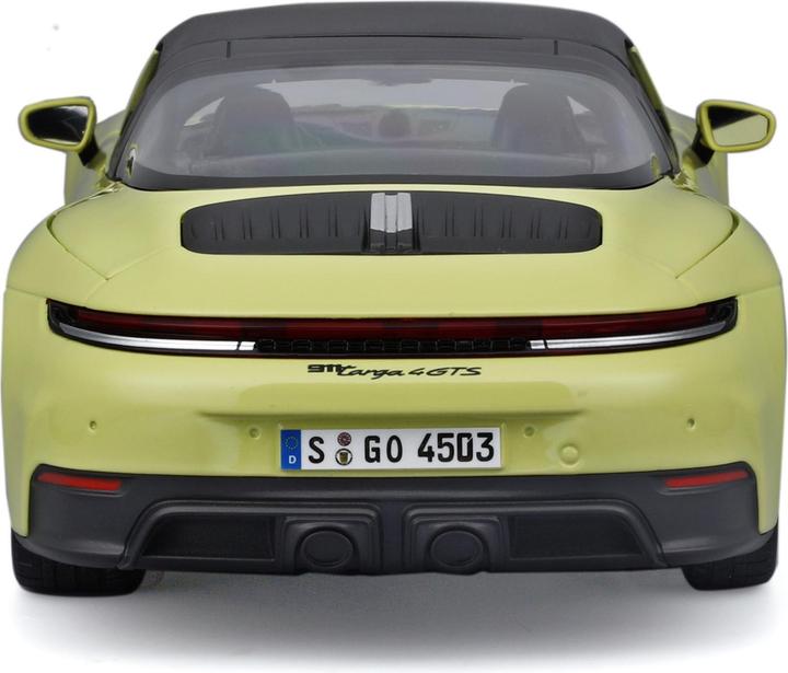 Actual product image Maisto Porsche 911 Targa 4 GTS 1/18 gelb