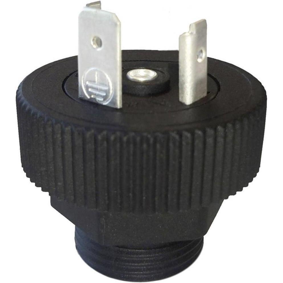 Hirschmann Gerätestecker GMD-Serie Schwar, Elektronikkabel + Stecker, Schwarz