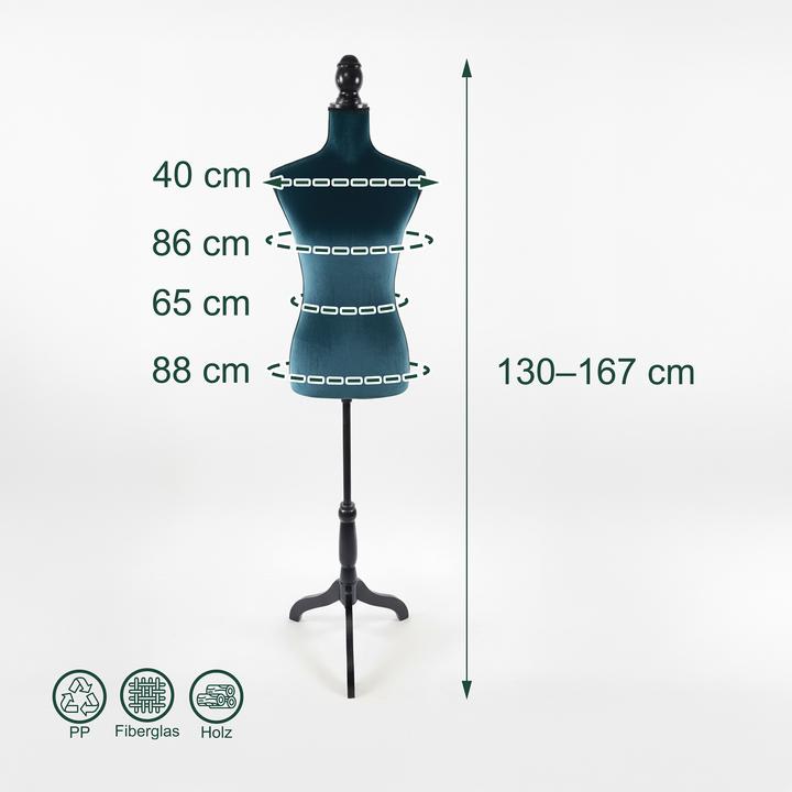 Produktbild Relaxdays Schneiderpuppe