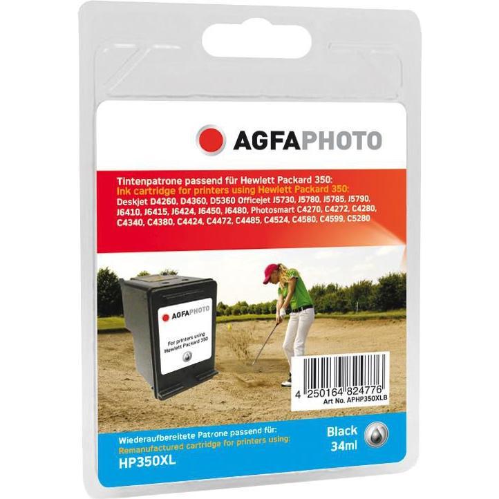 AGFAPHOTO, Druckerpatrone, Aphp350xlb (M, BK, Y, C)