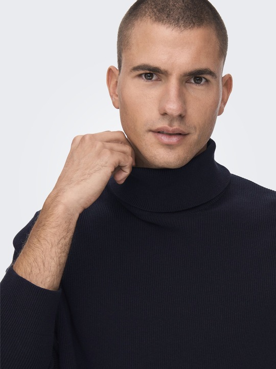 Image du produit Only & Sons Pull à col haut en maille (XXL)