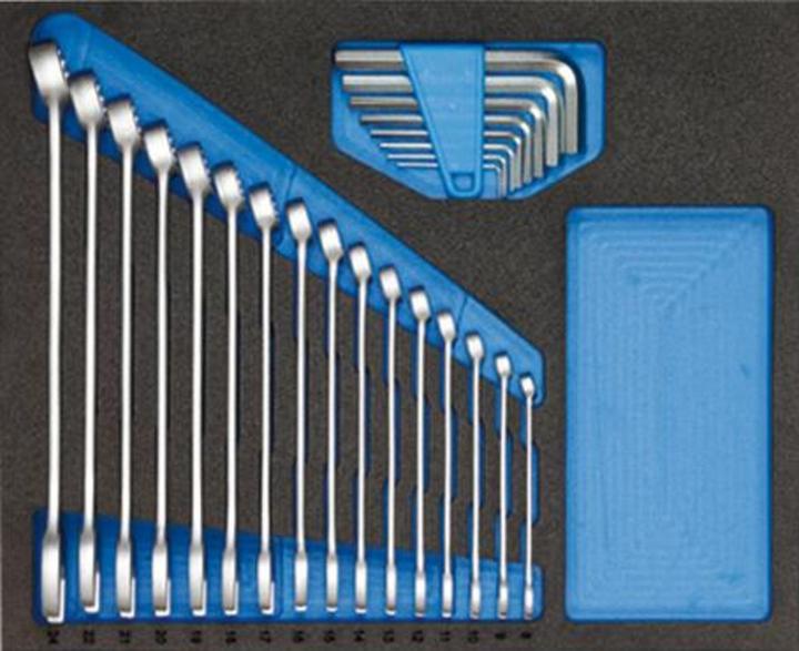 Actual product image Gedore TS-190 Tool assortment in check tool modules, 190 pieces
