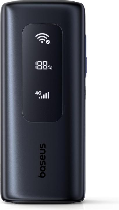 Actual product image Baseus EnerGeek GX11 MiFi Power Bank 20000mAh 67W Cosmic Black (20000 mAh, 67 W)