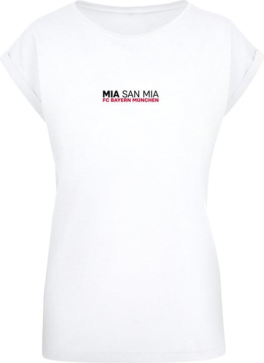 Produktbild FC Bayern München Ladies Logo History Extended Shoulder Tee - 115129 (3XL)