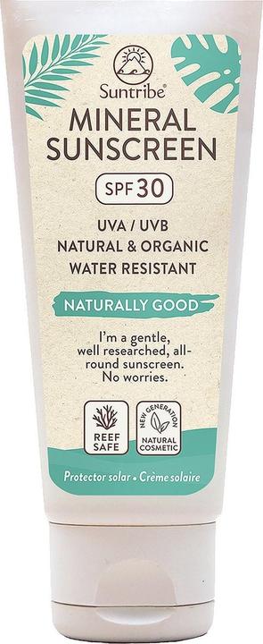 Actual product image Suntribe Mineralische Bio-Sonnencreme (Suntan cream, SPF 30, 100 ml, 1 g)