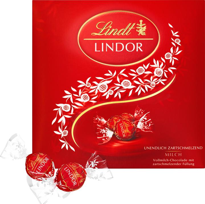 Image du produit Lindt Lindor Lait Coffret Cadeau 187g (217 g)